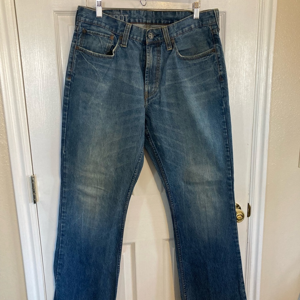 Bullhead Mens Medium Wash Blue Jeans - 34Wx32L